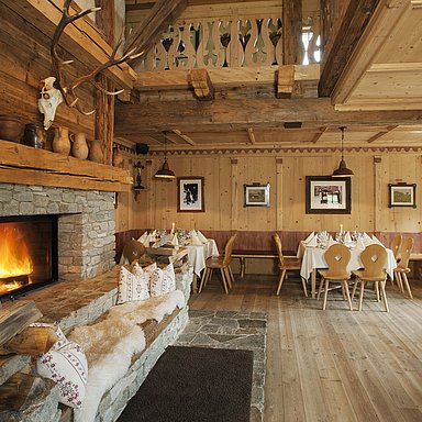 Latschenhütte beim österreichischen Genusshotel Pierer, Teichalm