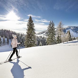 Winterwandern im Aktivurlaub in der Steiermark, Österreich