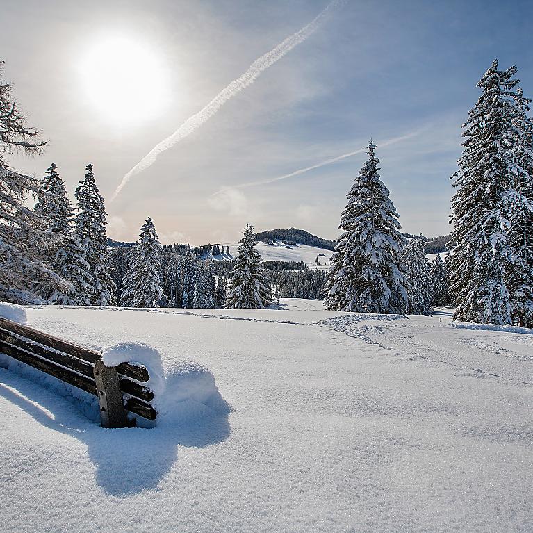 Die Teichalm, Steiermark, im Winter: Hotel Pierer